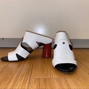 Preloved Proenza Schouler White Mules Size 38